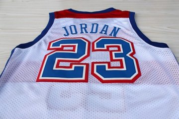 Camiseta retro Jordan #23 Washington Wizards Blanco